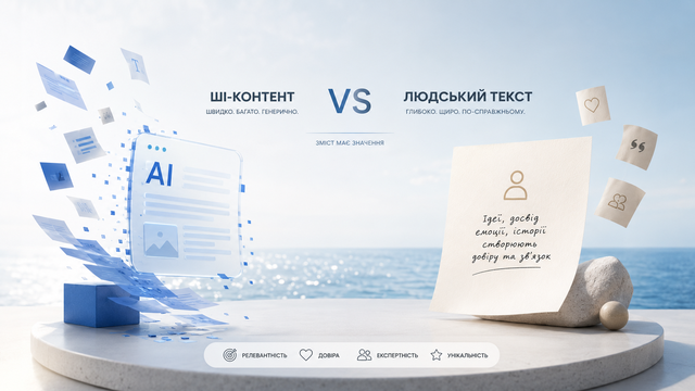 ШІ-контент проти людського тексту, чи заблокує Google сайт, наповнений ChatGPT