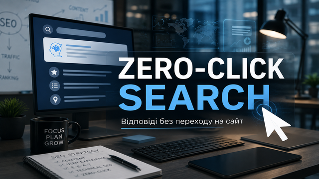 Zero-Click Search або пошук без кліків - чому відвідувачі більше не переходять на сайти і…